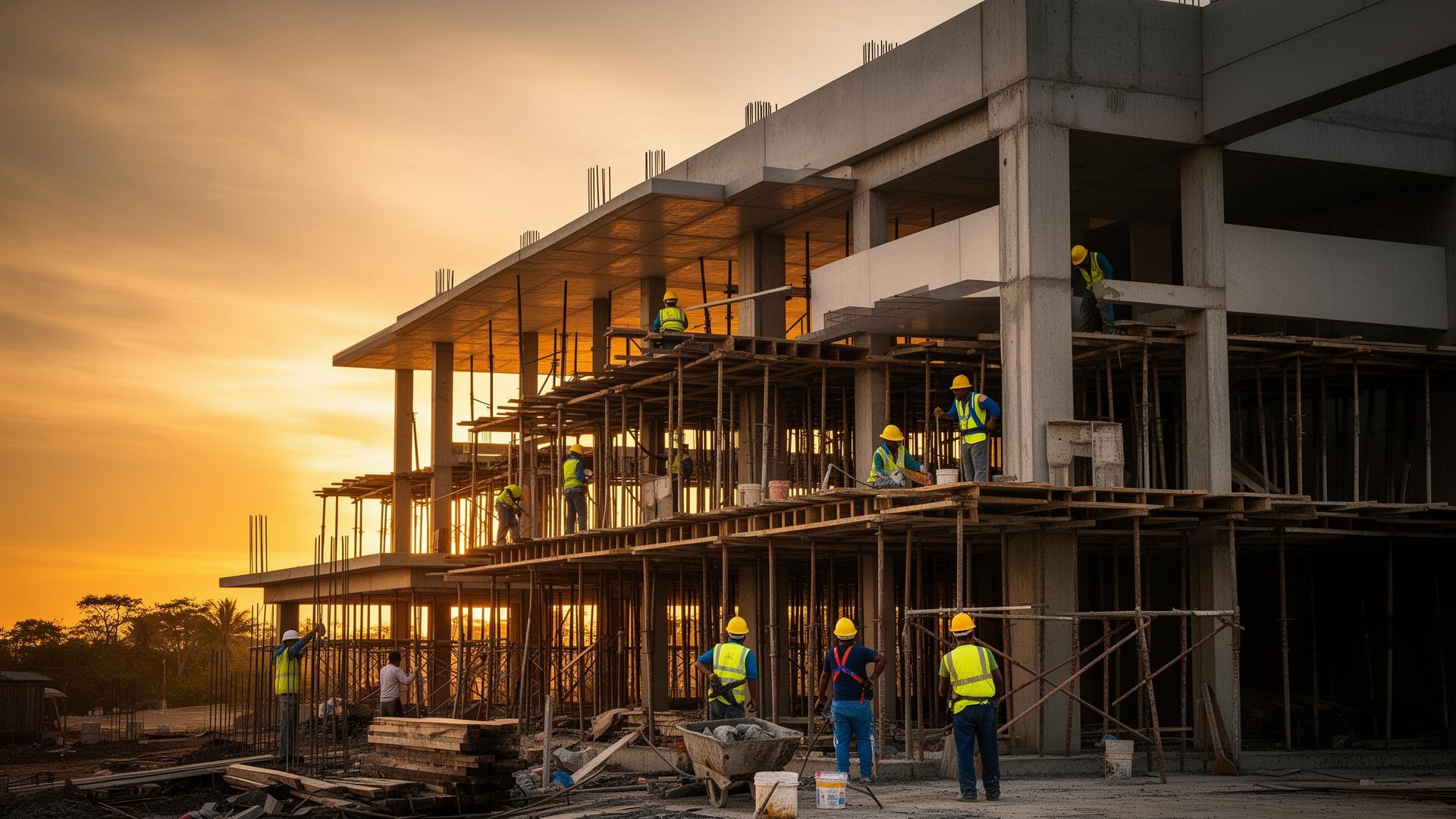 Proyecto de construcción en San Pedro Sula